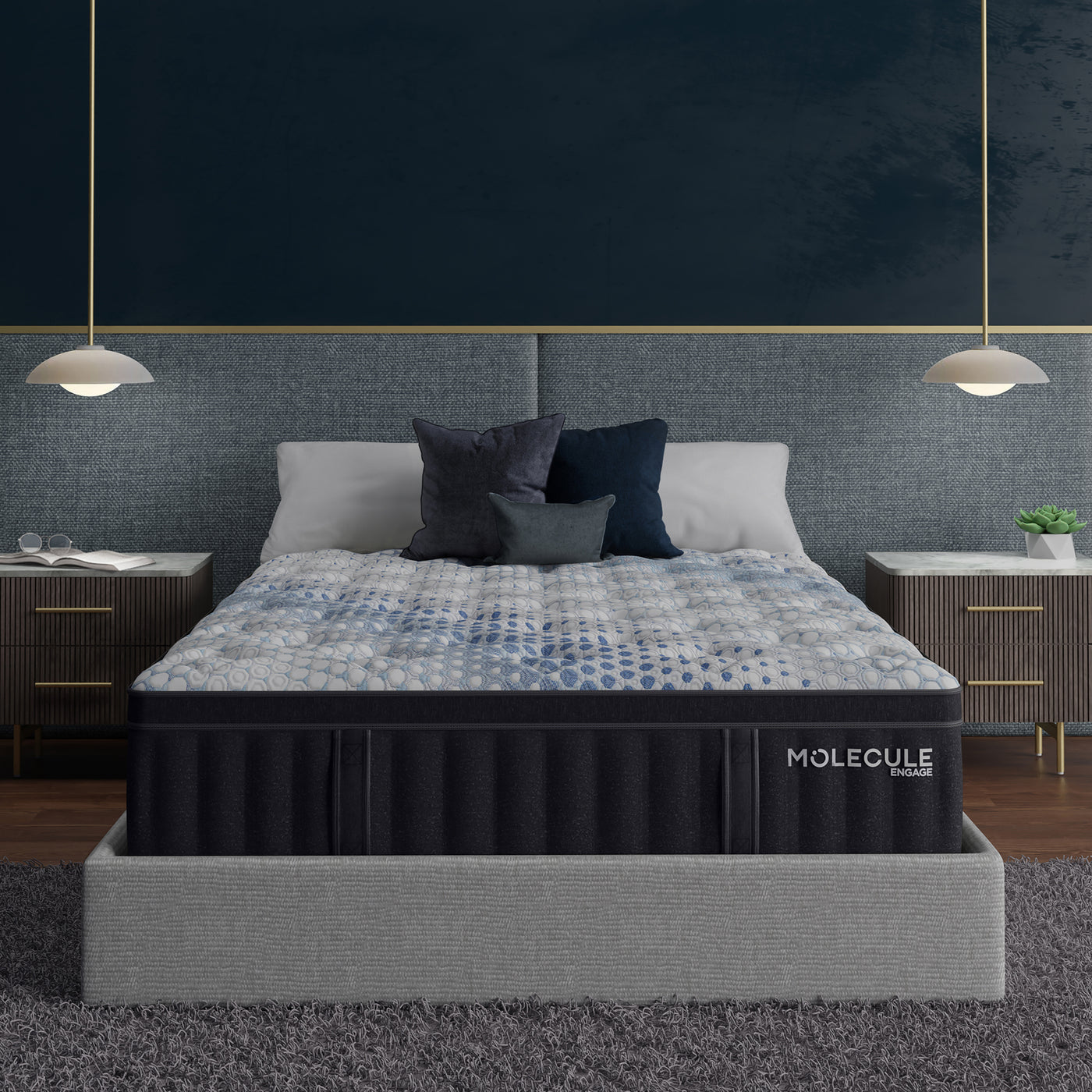 MOLECULE ENGAGE ELITE+ HYBRID 14″ MATTRESS LUXE PLUSH